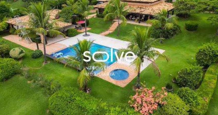 Chácara com 5 dormitórios, 5000 m² - venda por R$ 7.900.000,00 ou aluguel por R$ 42.000,00 - Lagos de Shanadu - Indaiatuba/SP