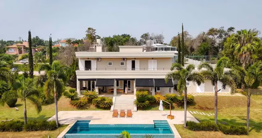 Sobrado com 5 dormitórios à venda, 620 m² por r$ 7.900.000,00 - sítios de recreio gramado - campinas/sp