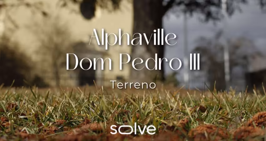 Terreno à venda, 450 m² por r$ 990.000 - alphaville dom pedro 3 - campinas/sp