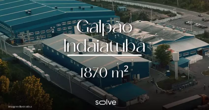 Galpão à venda, 1870 m² por r$ 6.000.000,00 - recreio campestre jóia - indaiatuba/sp