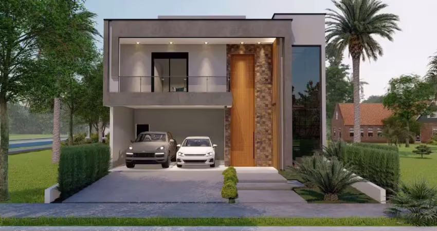 Sobrado com 4 dormitórios à venda, 250 m² por r$ 2.200.000,00 - jardins di roma - indaiatuba/sp