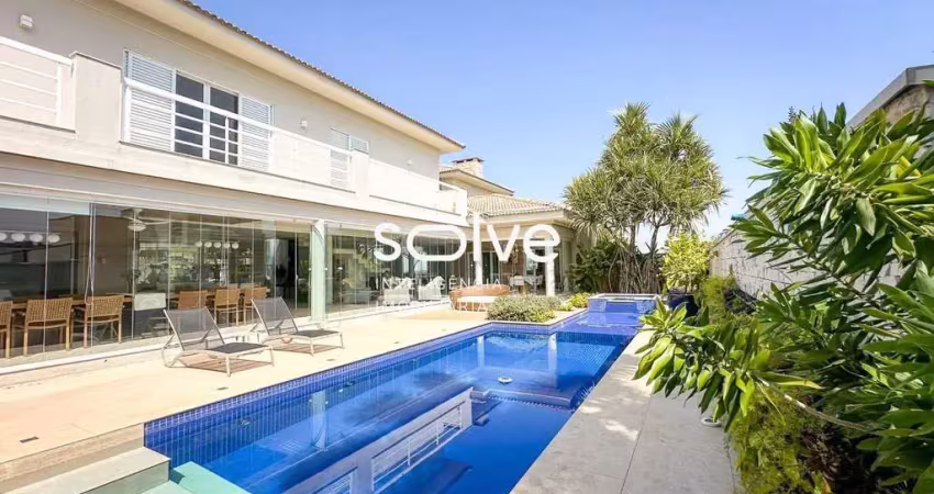 Sobrado à venda, 830 m² por r$ 7.400.000,00 - jardim vila paradiso - indaiatuba/sp