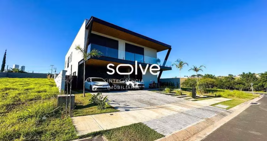 Sobrado com 5 dormitórios à venda, 475 m² por r$ 6.190.000,00 - parque villa dos pinheiros - indaiatuba/sp