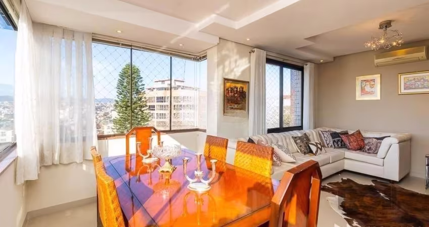 The Plaza Residence - Uma deslumbrante cobertura de três dormitórios, incluindo uma suíte, situada no sofisticado bairro Petrópolis, em Porto Alegre. Esta cobertura está localizada em um prédio enxuto