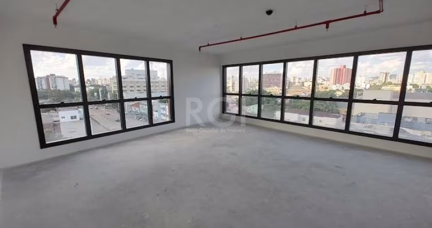 Sala comercial nova, na Av. Érico Veríssimo, posição frente, no Empreendimento Greenwich. Dispõem de portaria 12 horas, uma vaga de garagem, elevador.&lt;BR&gt;POSSIBILIDADE DE NEGOCIAÇÃO REFERENTE A 