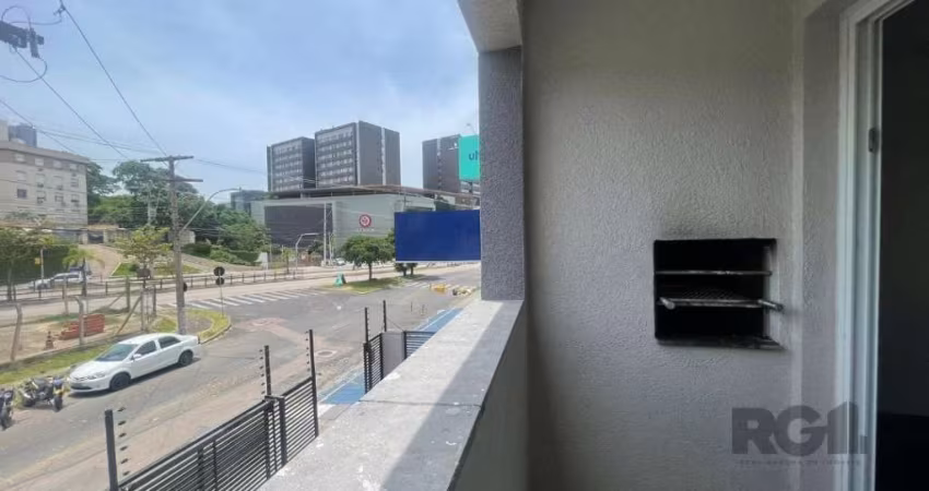 Excelente oportunidade Apartamento  impecável  living amplo com dois ambientes ,  cozinha americana  com área de serviço integrada , e sacada com churrasqueira , dois dormitórios e um banheiro social 