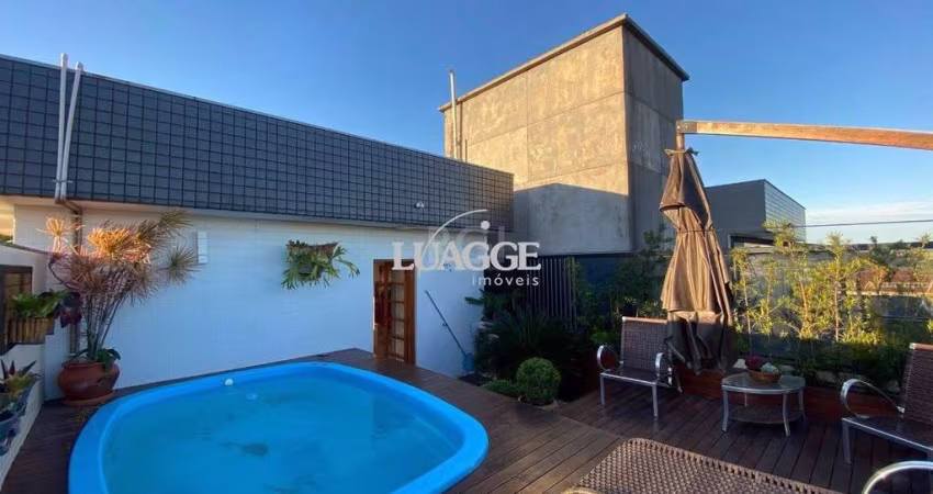 Cobertura para Venda - 278m², 3 dormitórios, sendo 1 suites, 3 vagas - Jardim Itu