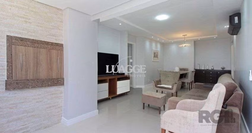 Excelente apartamento de 109,37m² com 3 dormitórios e 1 vaga de garagem.