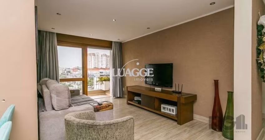 Apartamento 129m² - 3 dormitórios, 1 suíte, 1 vaga no bairro Jardim Lindóia