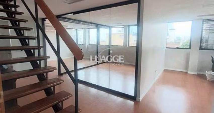 Venda sala comercial DUPLEX localizado em andar alto com vista espetacular no coração do bairro Moinhos de Vento