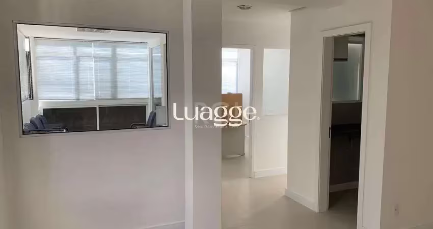 Sala comercial na getúlio vargas com 81,92m² privativos