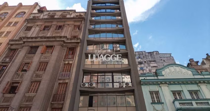 Sala em andar inteiro com 141,77 m2 privativos