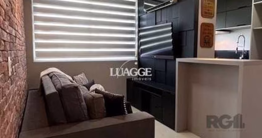 APARTAMENTO SEMI MOBILIADO PARA LOCAÇÃO NO BAIRRO IPANEMA - PISO PORCELANATO - 02 QUARTOS - 01 VAGA DE ESTACIONAMENTO