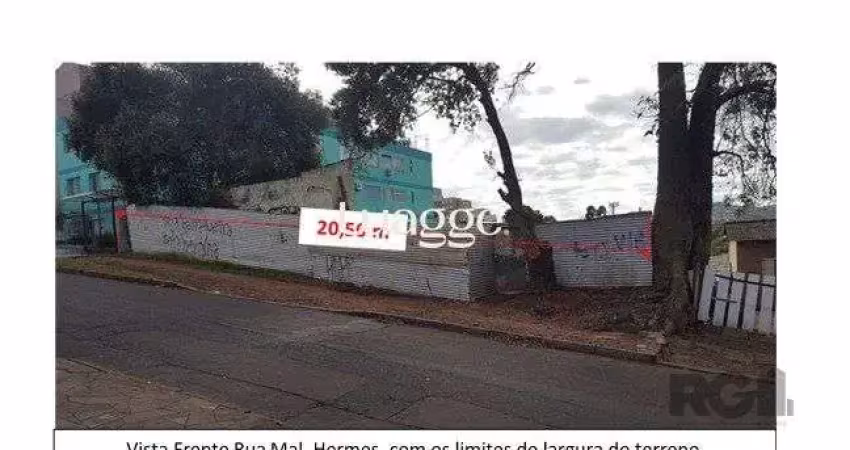 Terreno à venda na Rua Marechal Hermes, 598, Camaquã, Porto Alegre