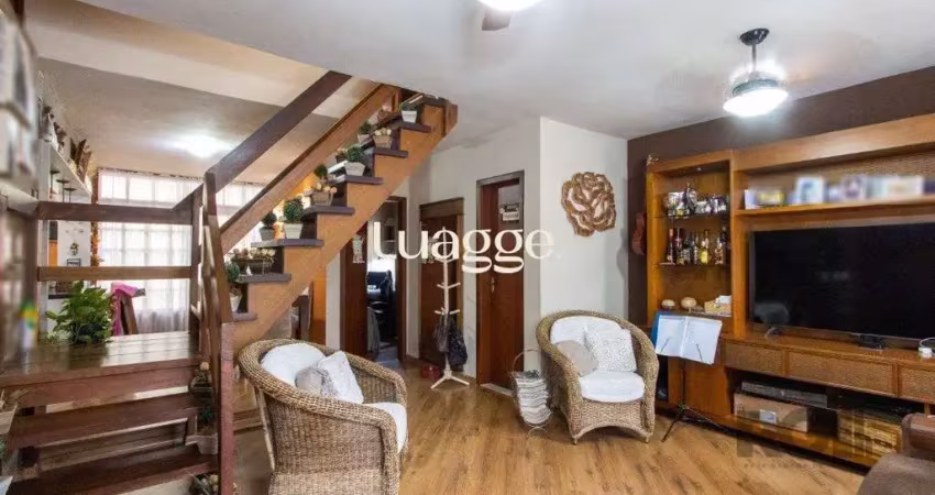 Casa em condomínio, 135m² privativos, 3 quartos, 2 vagas - bairro glória