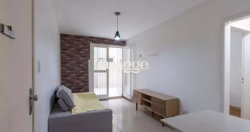 Apartamento para locação, 40m², 1 dormitório, elevador e vaga - menino deus