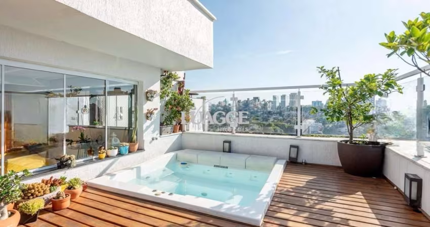 Cobertura com 157m2, 3 dormitórios no bairro Boa Vista.