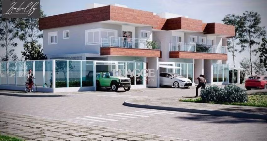 Casa em construção na Zona Norte de Porto Alegre