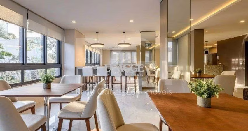 Apartamento novo com 3 dormitórios,churrasqueira,vista ,vaga