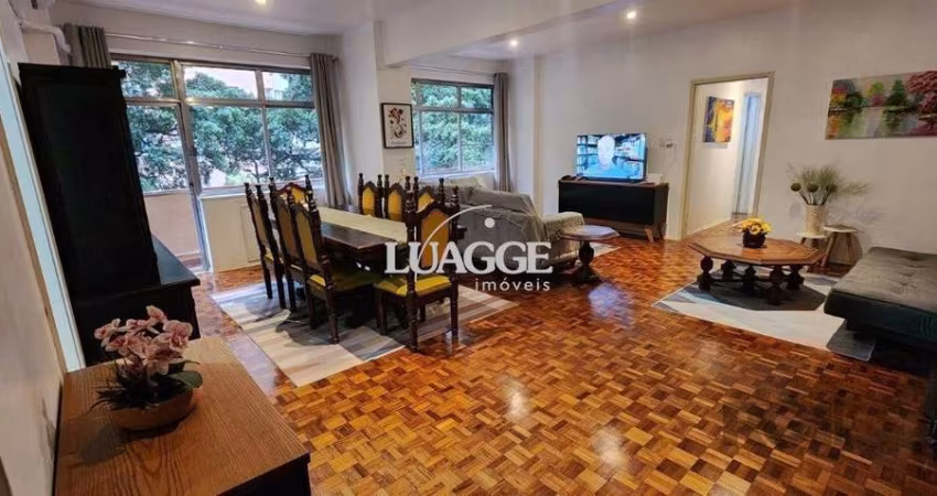 MEGA APARTAMENTO DE 169M² ,  COM SACADA, 3 DORMITÓRIOS, NO CENTRO DE PORTO ALEGRE -RS