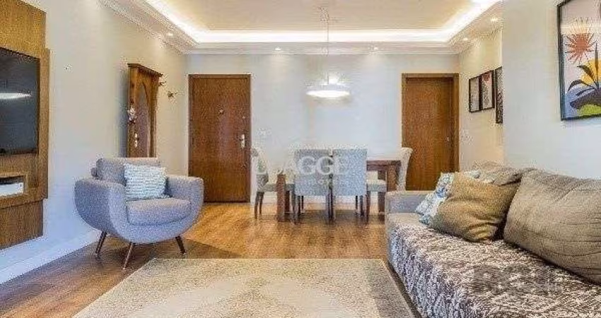 Vende-se luxuoso apartamento 3 quartos com suíte, 2 vagas, lareira, churrasqueira, próximo da encol - 133m² - Bela Vista