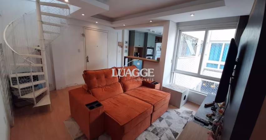 Cobertura de 104m² com  2 dormitórios no Bairro Nonoai - Porto Alegre
