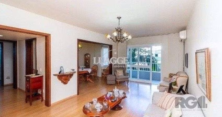Vende-se amplo apartamento 3 quartos c/ suíte, 2 vagas, living com sacada e vista - 139m² - Auxiliadora