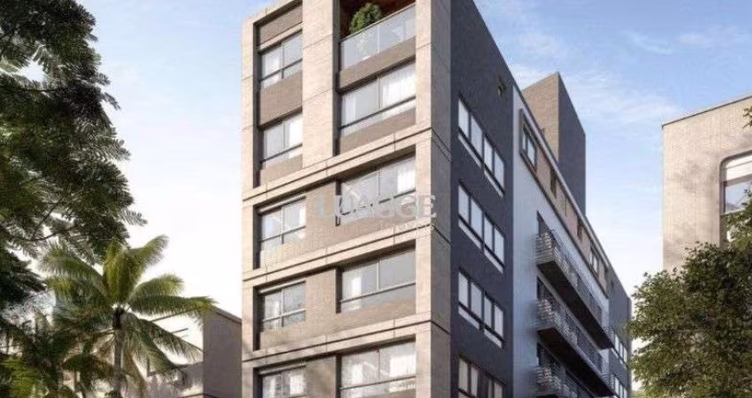 Apartamento 1 dormitório sendo suíte semi - mobiliado