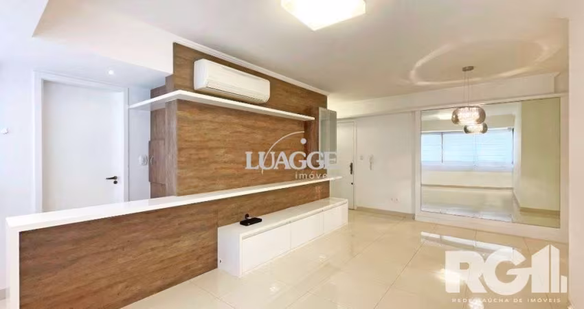 Apartamento com 79 m2 de 2 dormitórios com uma suíte e uma vaga..