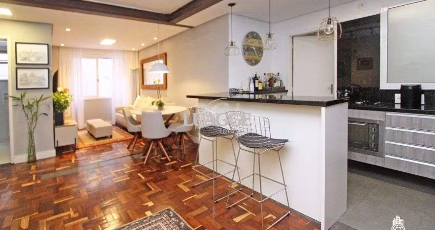 Apartamento para Venda - 70m², 1 dormitório, 1 vaga - Petrópolis