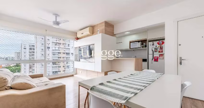 Apartamento com 80m² e 3 dormitórios, 1 suíte, 2 vagas