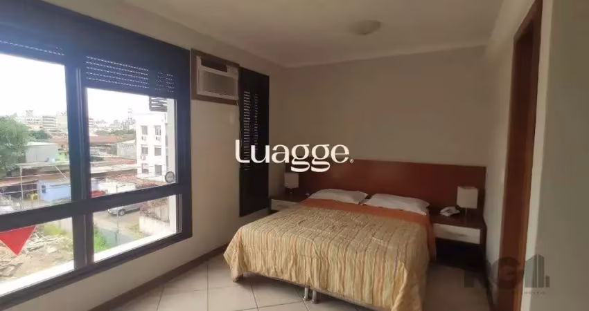 Apartamento/studio mobiliado para locação no bairro santana - 35m² área privativa - piso cerâmico