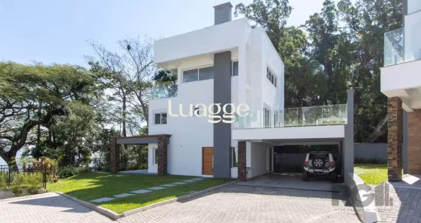 Casa em condomínio fechado com 3 quartos para alugar na Avenida Coronel Marcos, 1314, Pedra Redonda, Porto Alegre