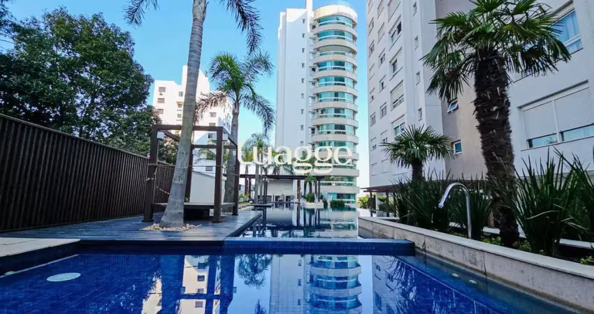 Apartamento com 202m², 3 suítes, lareira, churrasqueira, 3 vagas, infraestrutura completa, no bela vista.