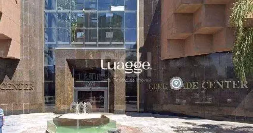 Sala comercial no prédio edel trade center com 36,60m2, uma vaga rotativa