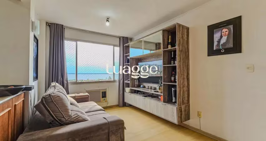 Excelente apto 2 dormitórios com linda vista pro guaíba