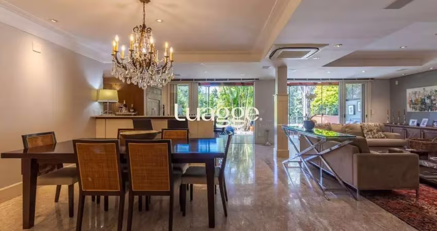 Casa em condomínio com 487m² | 4 dormitórios sendo 4 suítes, 3 vagas, no bairro três figueiras, porto alegre