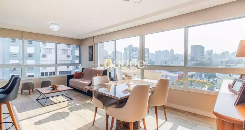 Apartamento mobiliado com suíte, closet e 2 vagas no jardim botânico