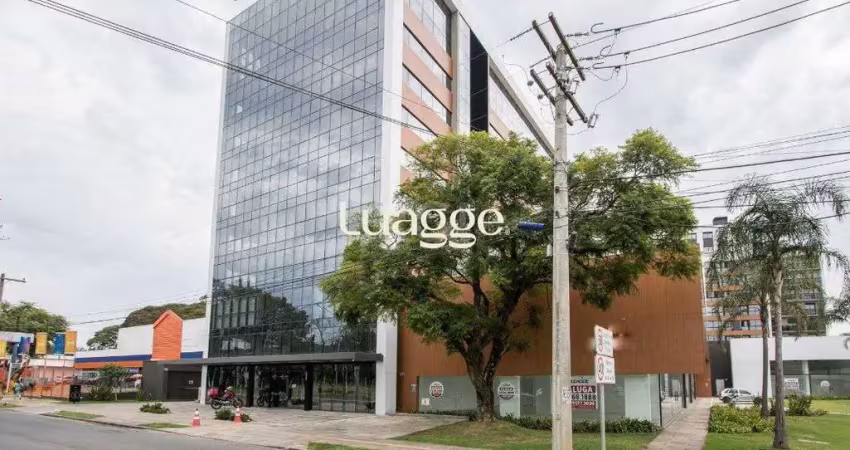 Sala comercial para locação no bairro cristal com aproximadamente 56m² de área privativa - piso porcelanato - 01 lavabo