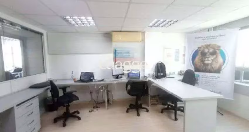Andar inteiro e mobiliado com 300m² de área privativa - piso porcelanato/laminado - 5 banheiros