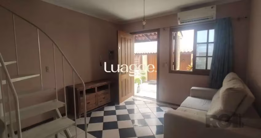 Casa em condominio fechado, 01 quarto, 01 banheiros, 58m² de área privativa para locação no bairro camaquã.