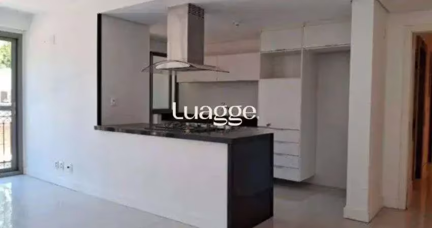 Apartamento semimobiliado para locacao no bairro tres figueiras - 78m² área privativa - piso laminado - 02 quartos