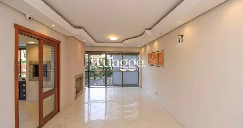 Excelente apartamento 3 suítes no petrópolis, 163m² de área privativa!
