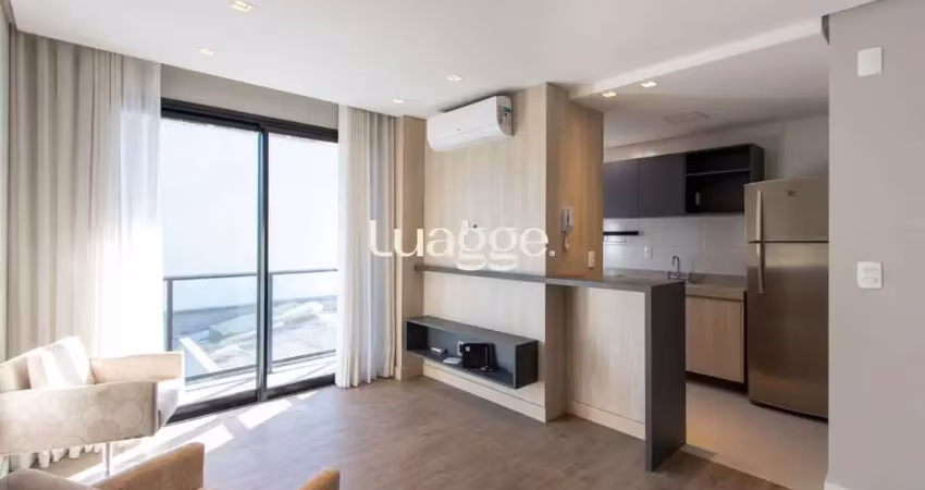 Apartamento semimobiliado para locação no bairro menino deus - 41m² - 01 quarto - 01 vaga de estacionamento