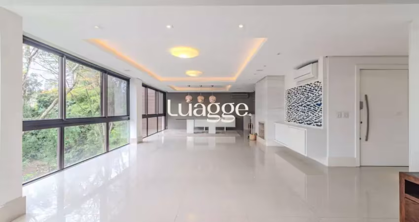 Alto padrão no terrazas: 4 suítes, 312m² e vista incrível para a natureza