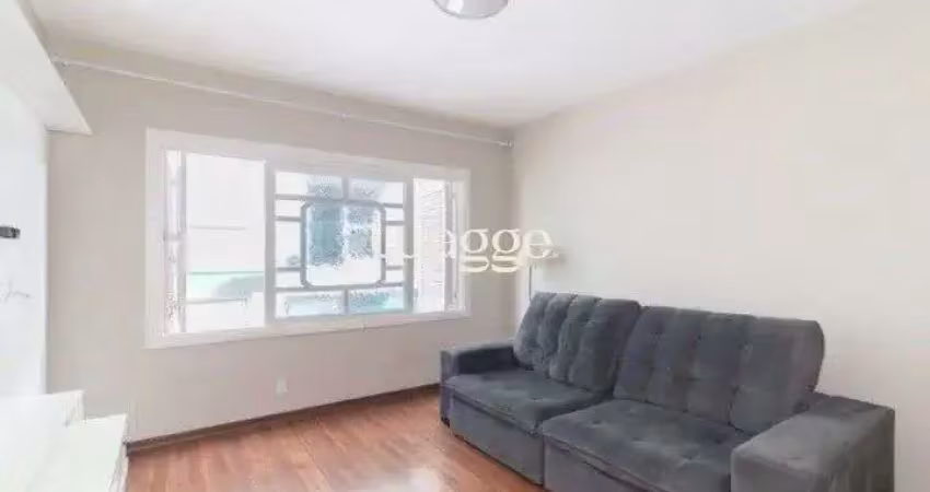 Apartamento semimobiliado para locação no bairro menino deus - 76m² - piso laminado - 02 quartos -