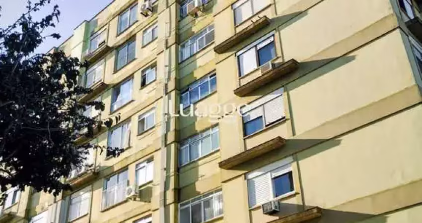 Apartamento de 1 dormitório, de frente, andar alto, elevador, vista para o lago guaíba.