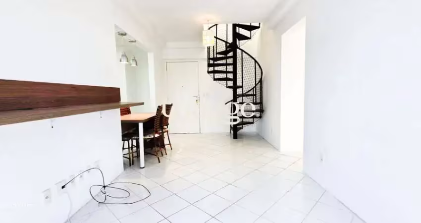 Cobertura semimobiliada para locação no bairro cavalhada, 03 quartos sendo 01 suite - 134m² - 02 vagas de estacionamento
