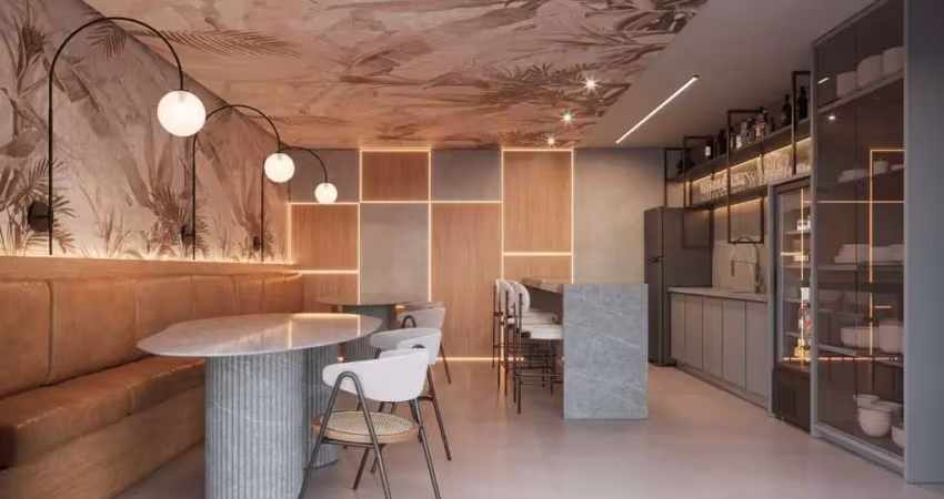 Apartamento com 2 quartos, 2 suítes e lavabo à venda, 84 m² no bairro estreito - florianópolis/sc