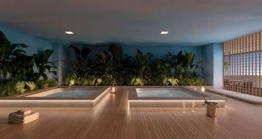 Apartamento com 2 quartos sendo 1 suíte cm terraço  à venda no bairro estreito - florianópolis/sc
